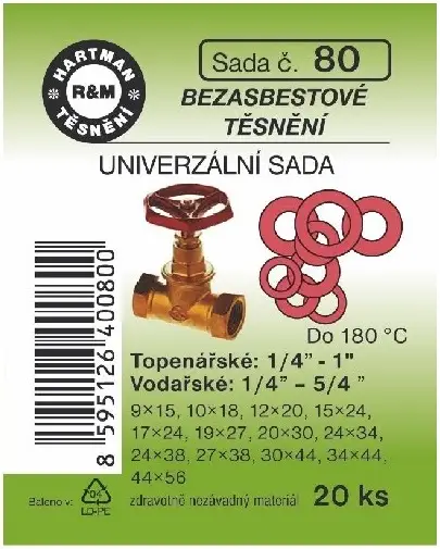 Univerzální sady těsnění Hartman